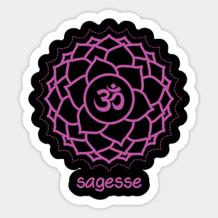 Chakra Couronne - Sagesse Sticker